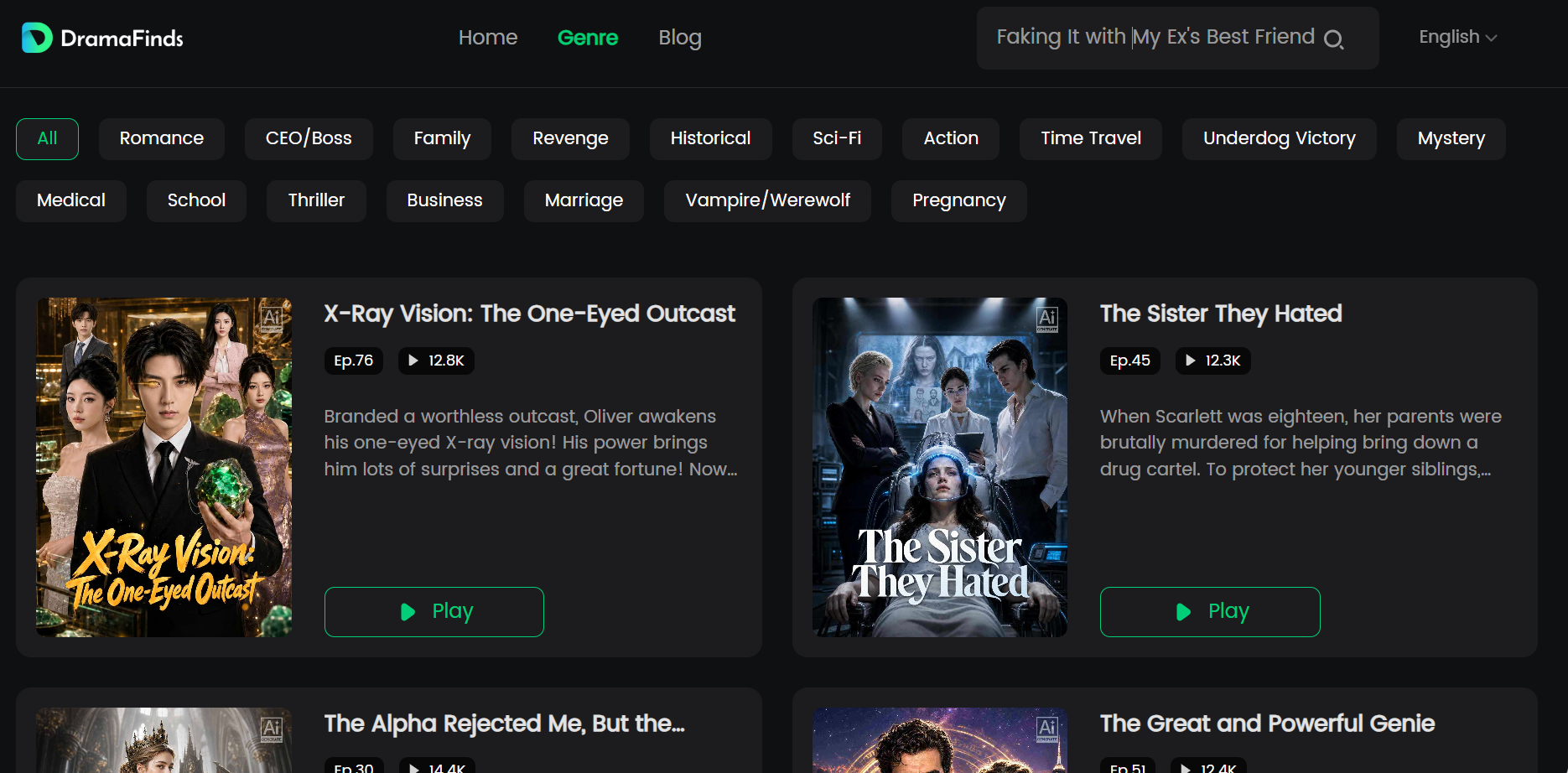 dramafinds web